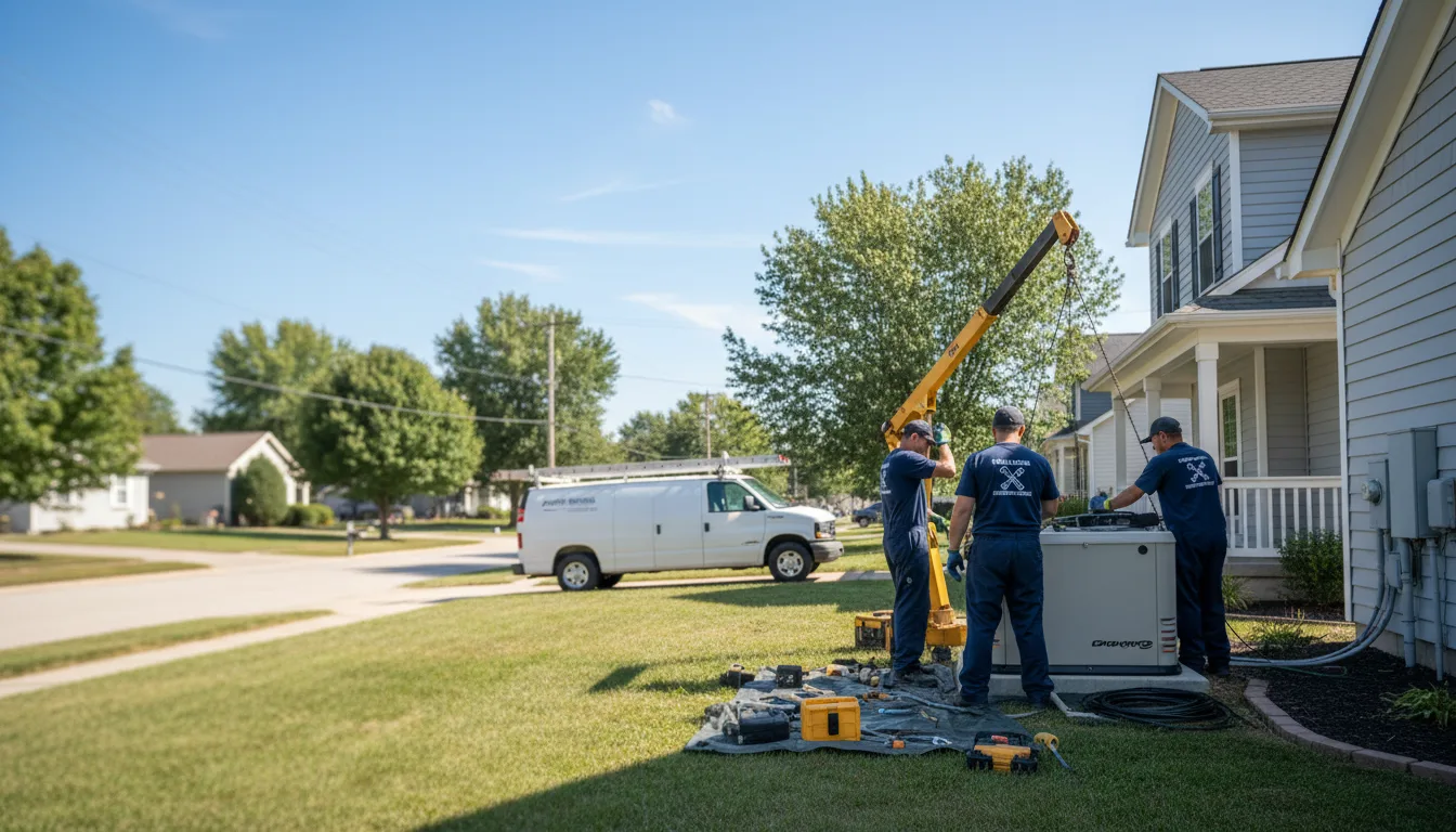 Generator Installation in Silver Lake, KS near me